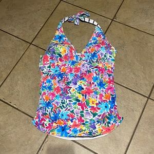 Tommy Bahama Reversible Tankini Top sz. XL Excellent Condition!